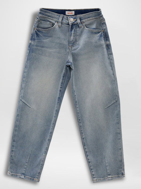 Girls Barrel Jeans