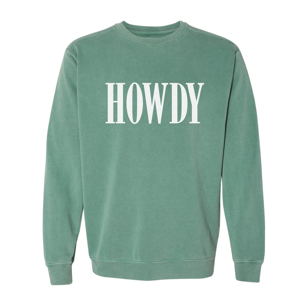 Howdy Western Washed Sweatshirt