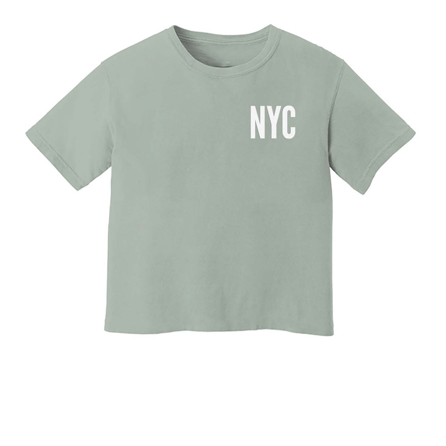 NYC Washed Crop Tee