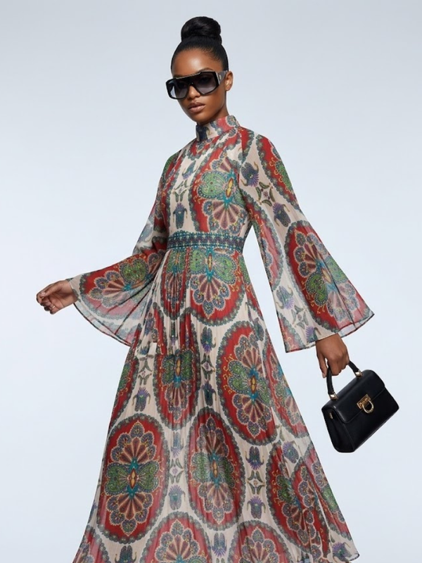 GREENWICH Women's Printed Dress Prêt-à-Porter BYMANYC ® New York