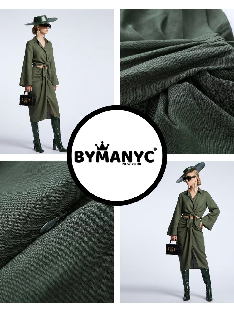 GREENWICH Women's Tie-Blouse & Skirt Set Prêt-à-Porter BYMANYC ® NY