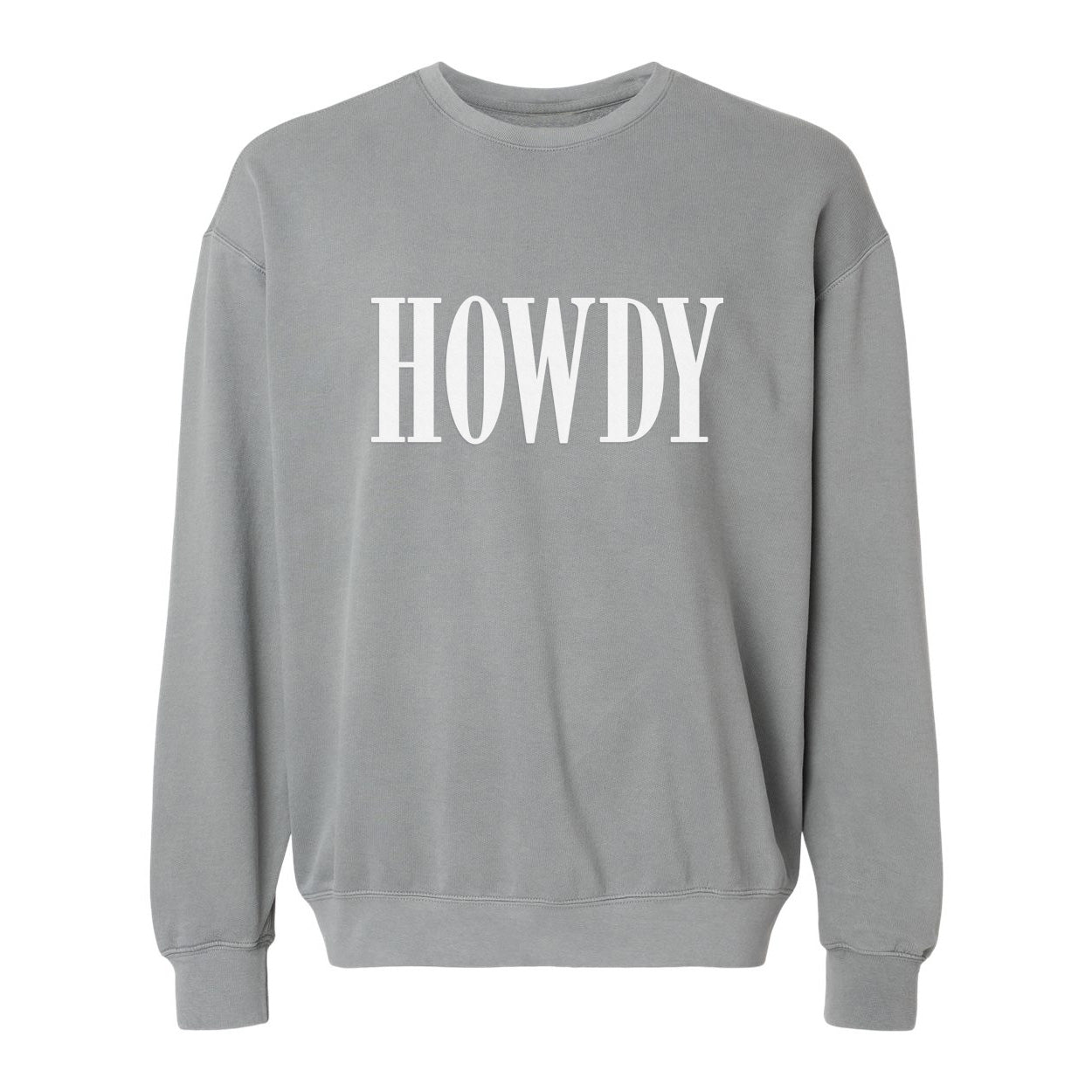 Howdy Western Washed Sweatshirt