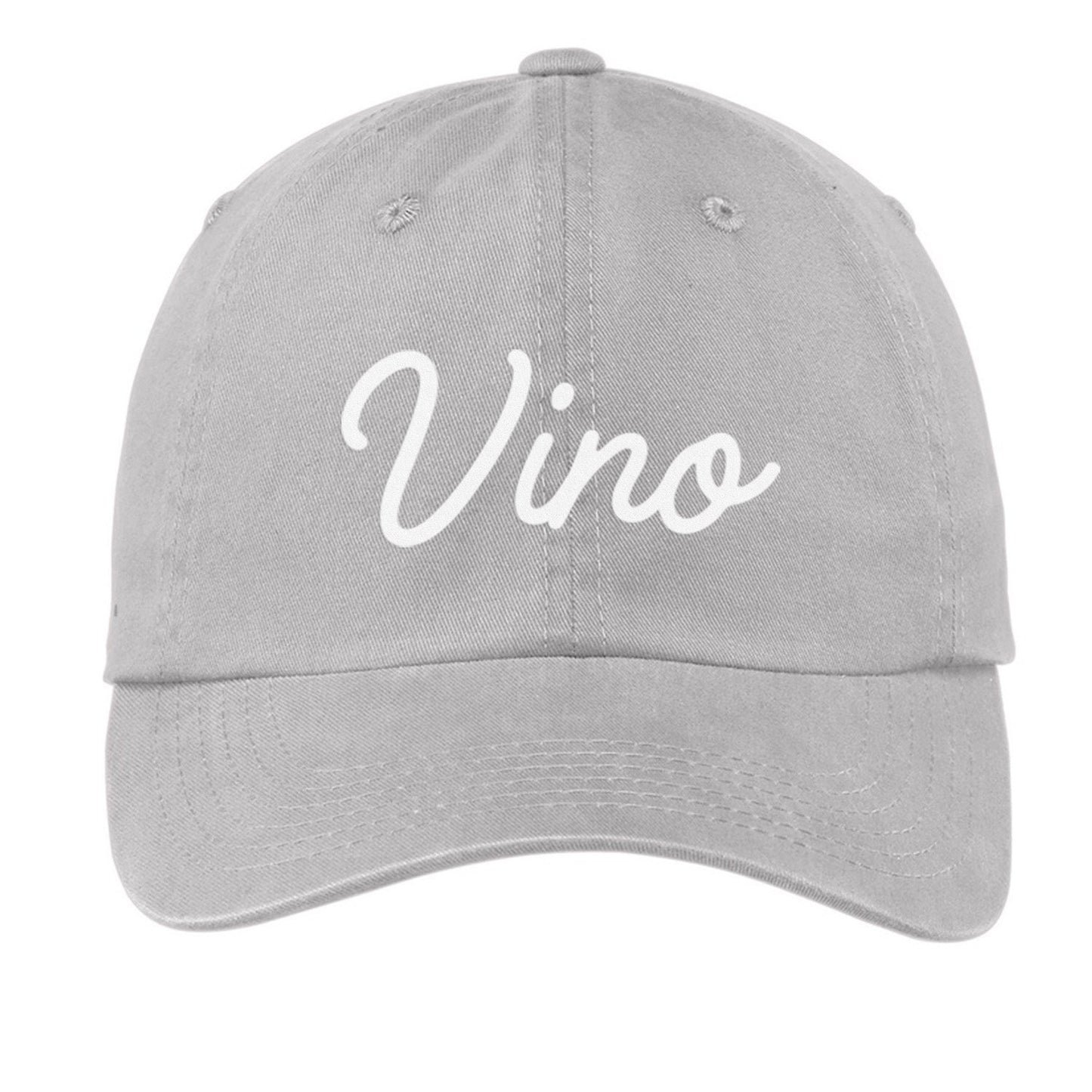 Vino Cursive Baseball Cap