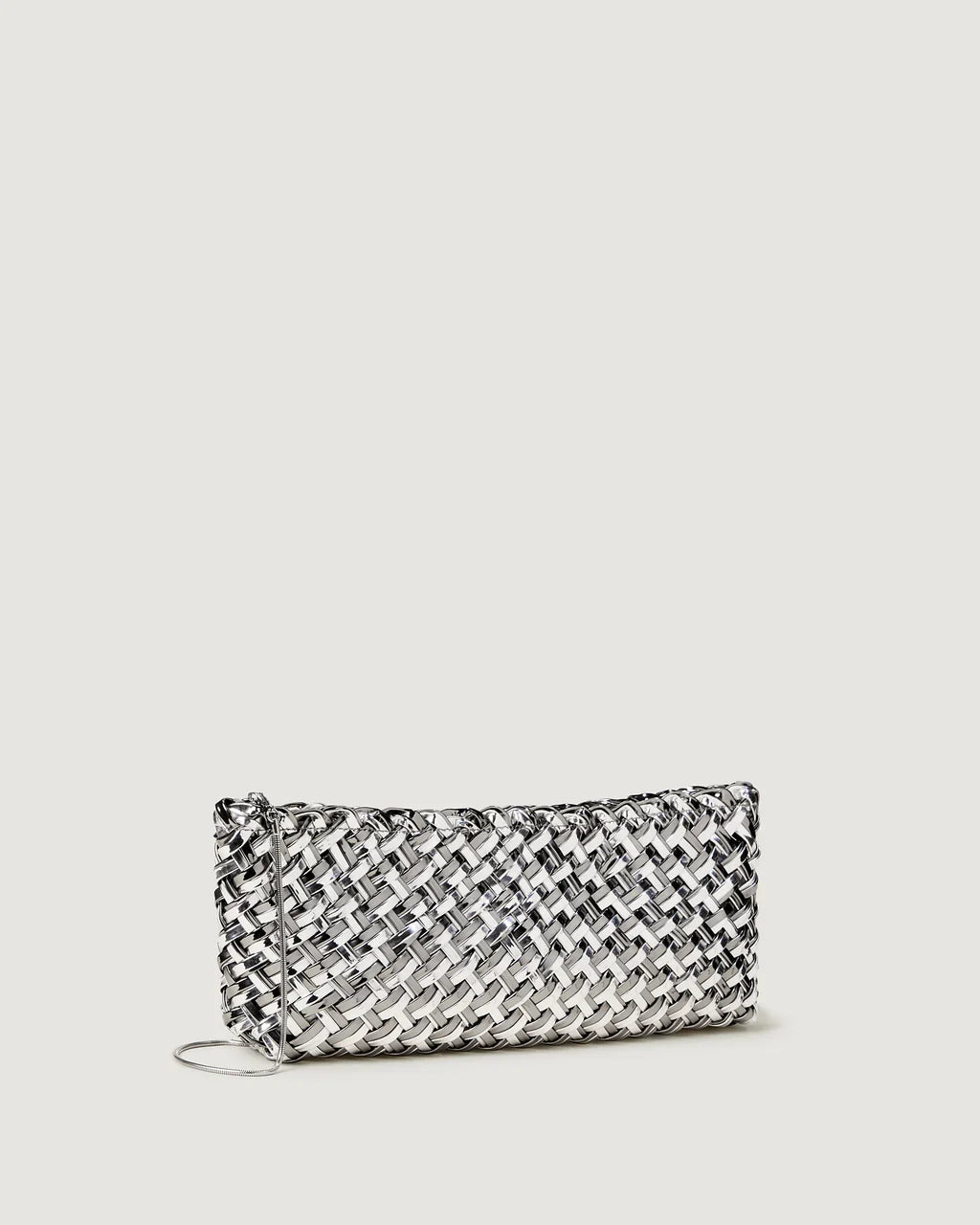 Naghedi Gala Clutch Double Weave Metallic