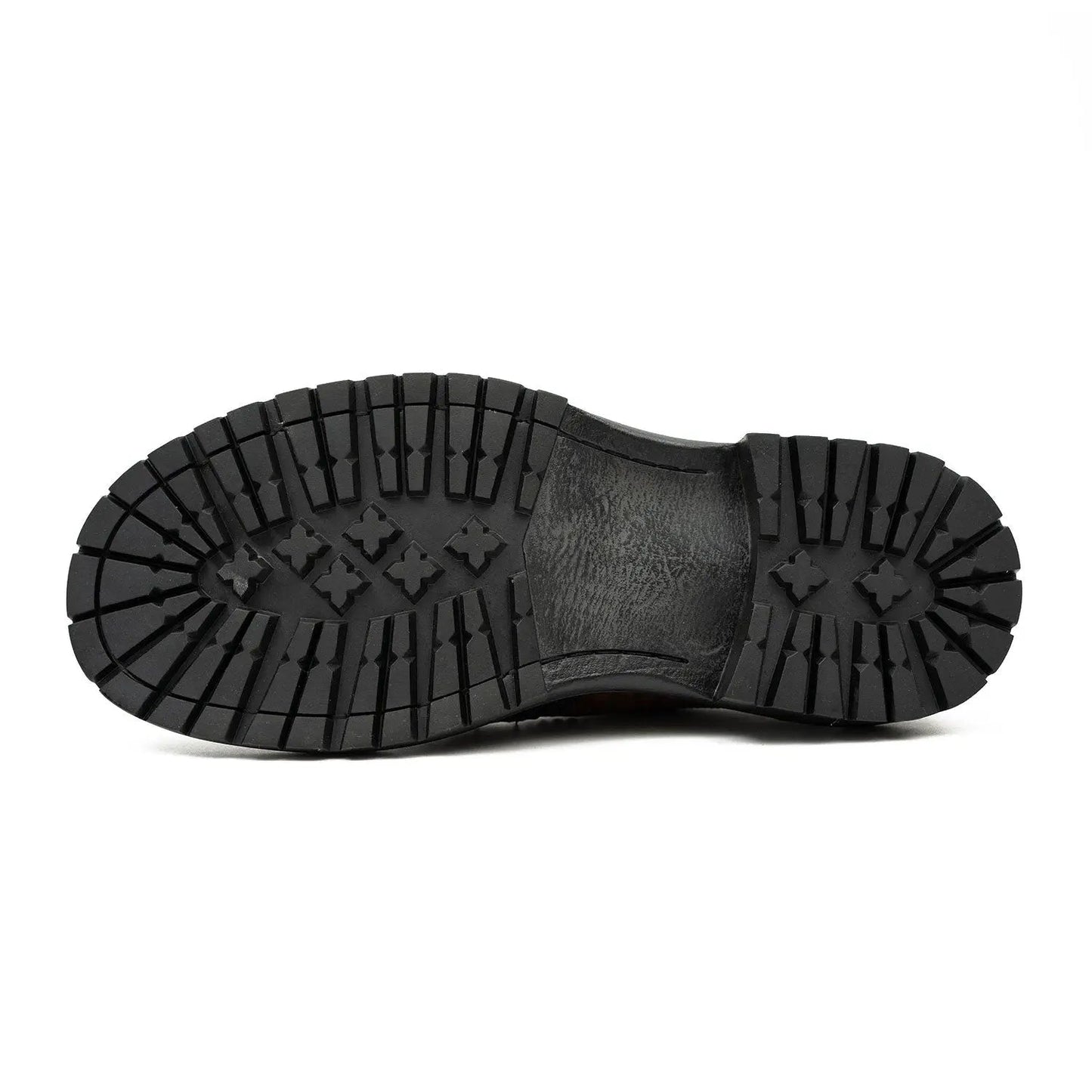 Genuine Crocodile Leather Men's Derby Brogues Coffee