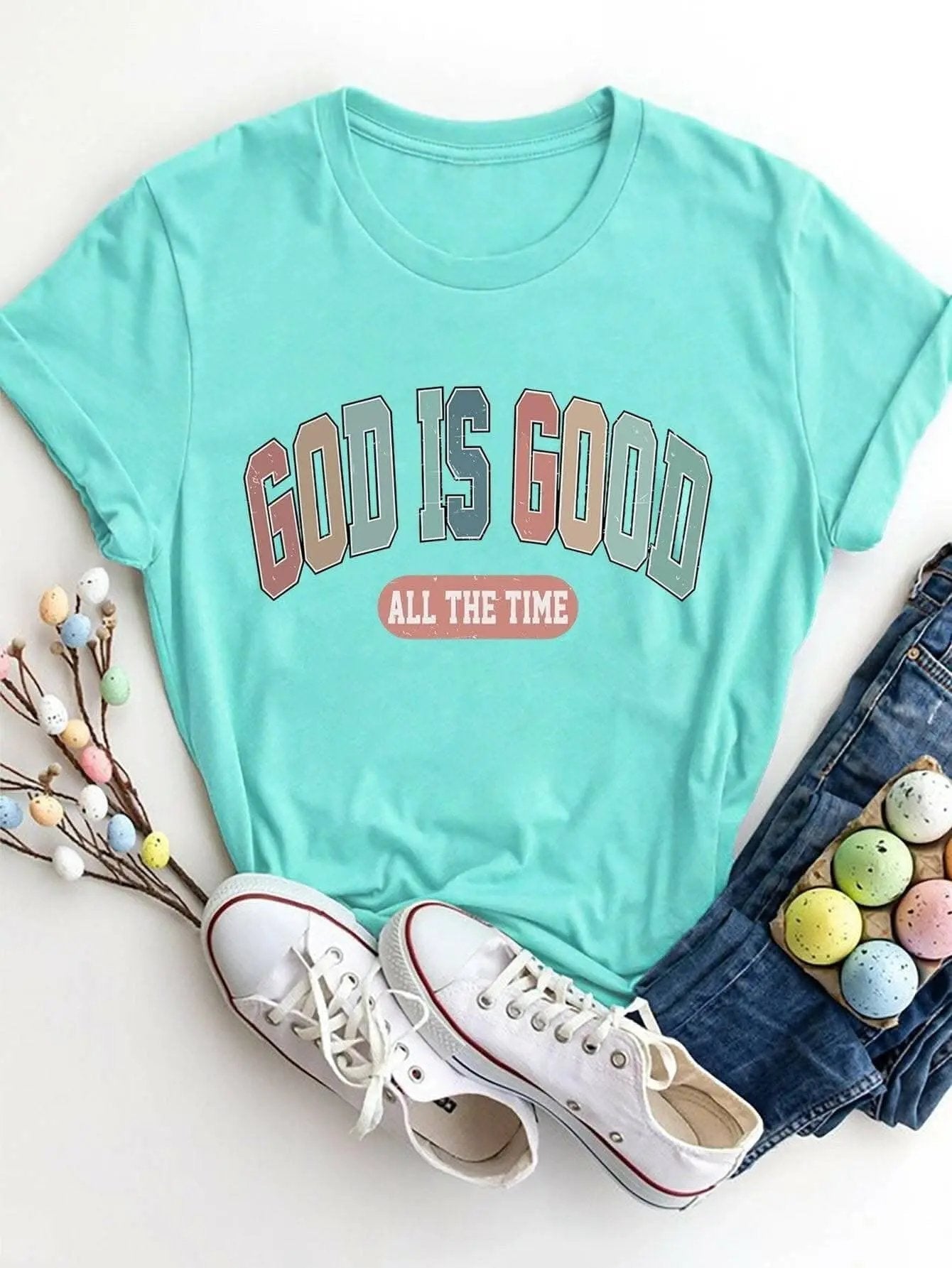 Graphic Tee - God is Good - Faith-Inspired Style