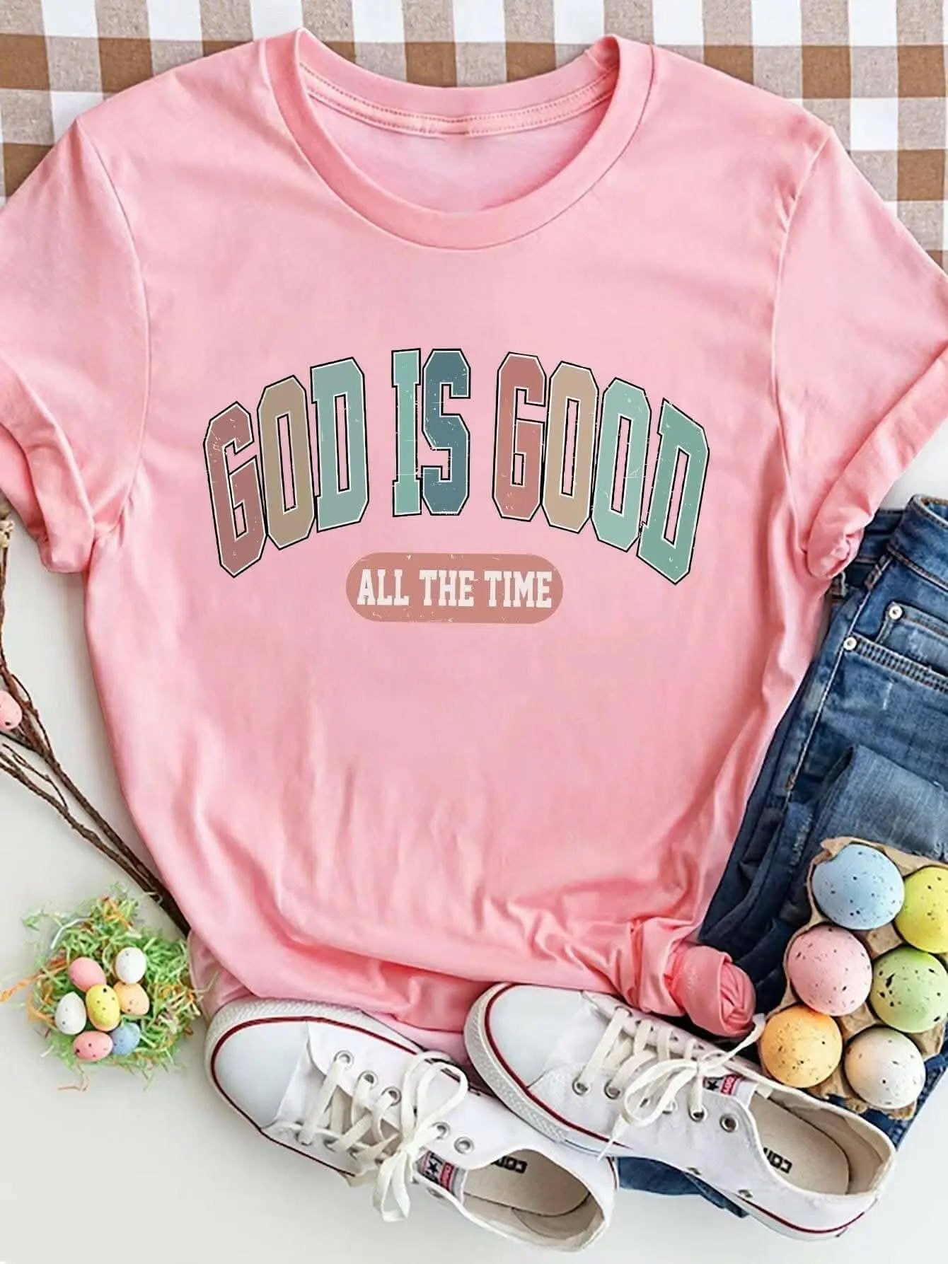 Graphic Tee - God is Good - Faith-Inspired Style