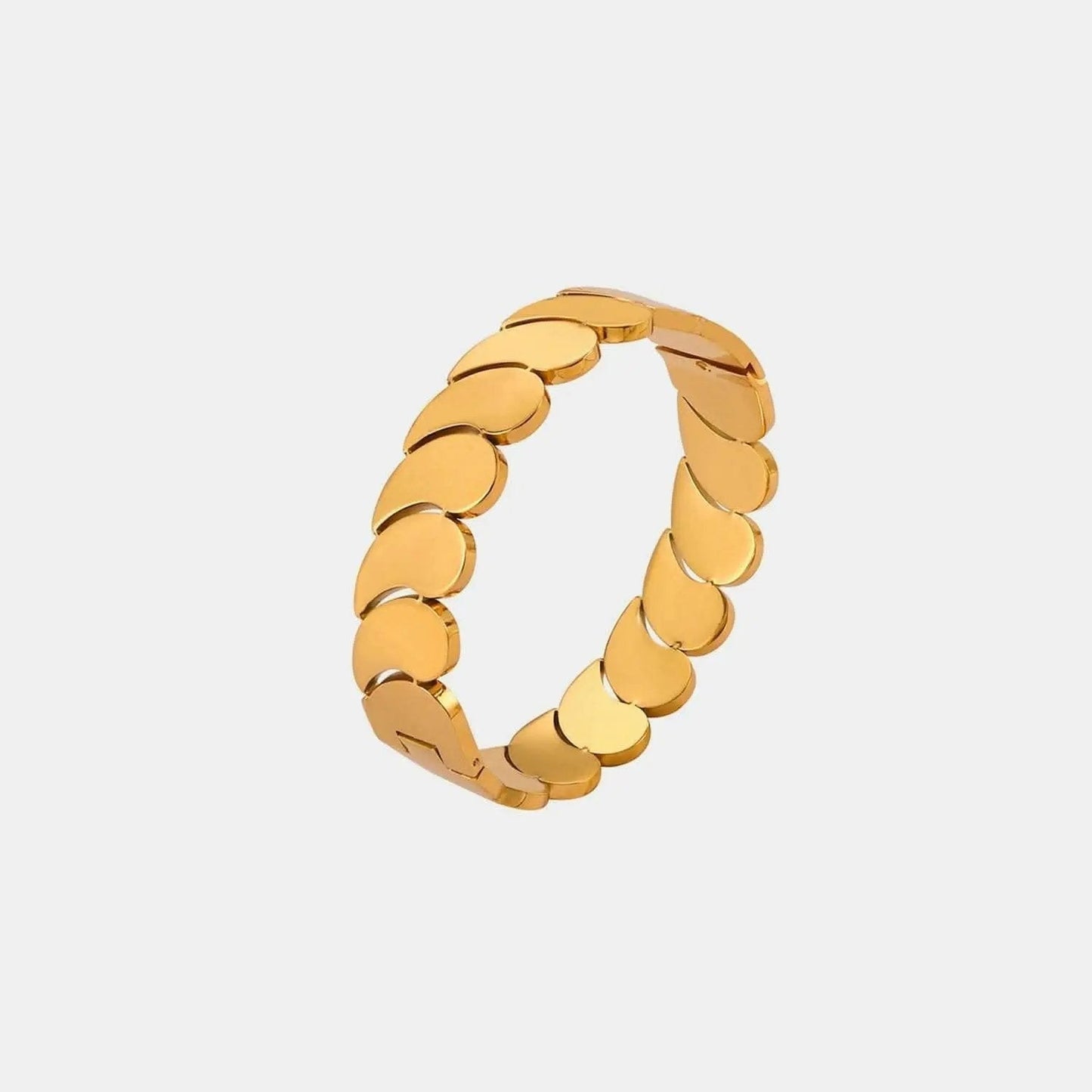Trendsi just arrived - Gold-plated titanium bracelet