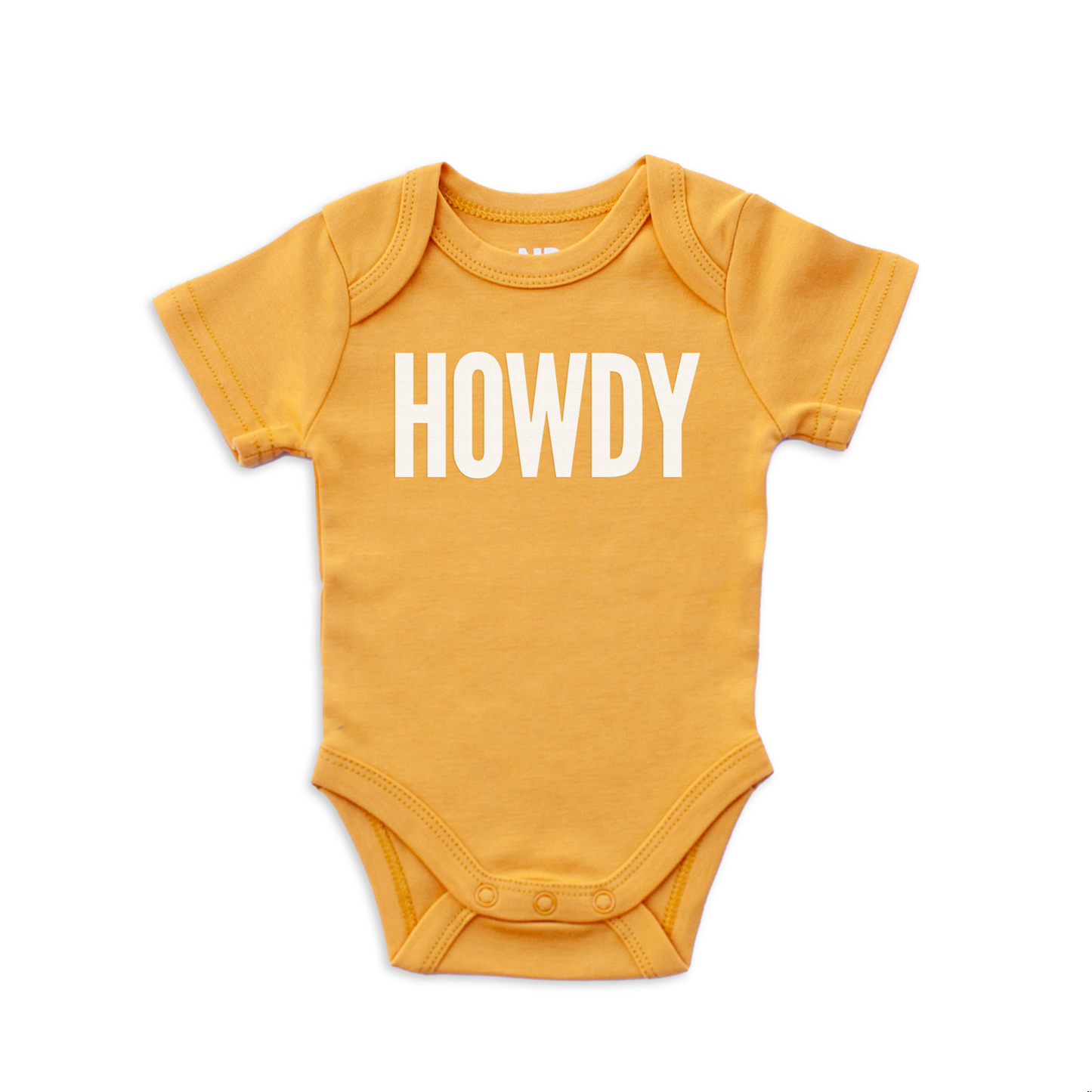 HOWDY Bold Onesie