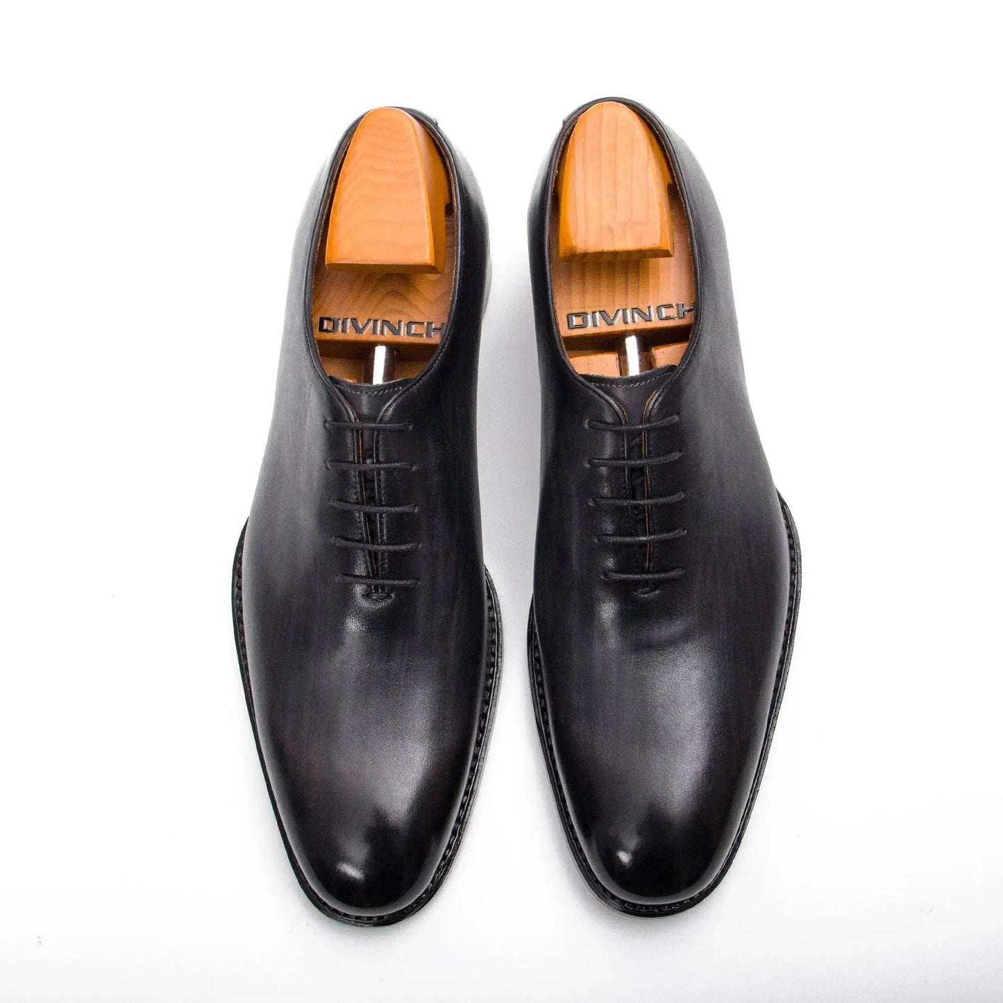 Seamless Goodyear Mens  Lron Gray Oxford Dress Shoes