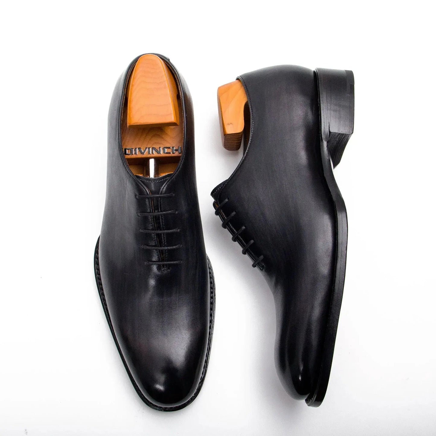 Seamless Goodyear Mens  Lron Gray Oxford Dress Shoes