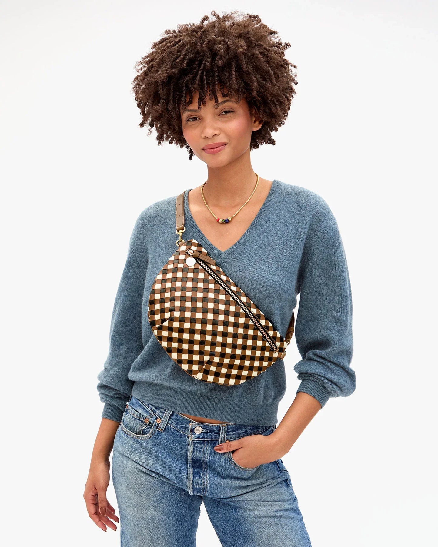Clare V Grande Fanny, Oat Multi
