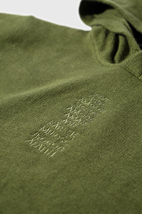 Love Language Pre-washed Knit Hoodie