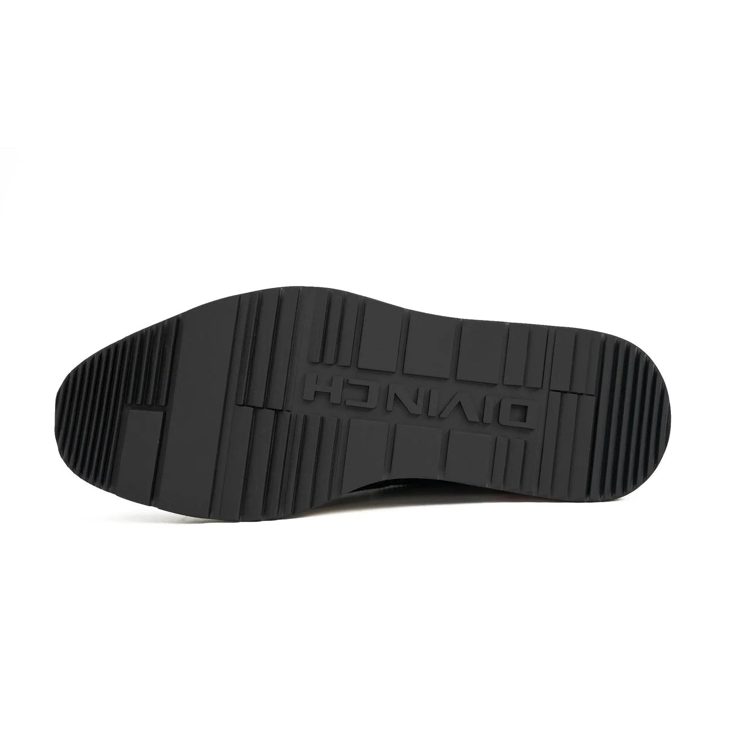 Green & Brown Brogues with Thick Heel