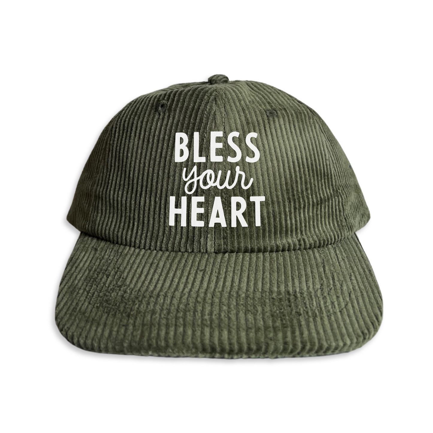 Bless Your Heart Corduroy Cap
