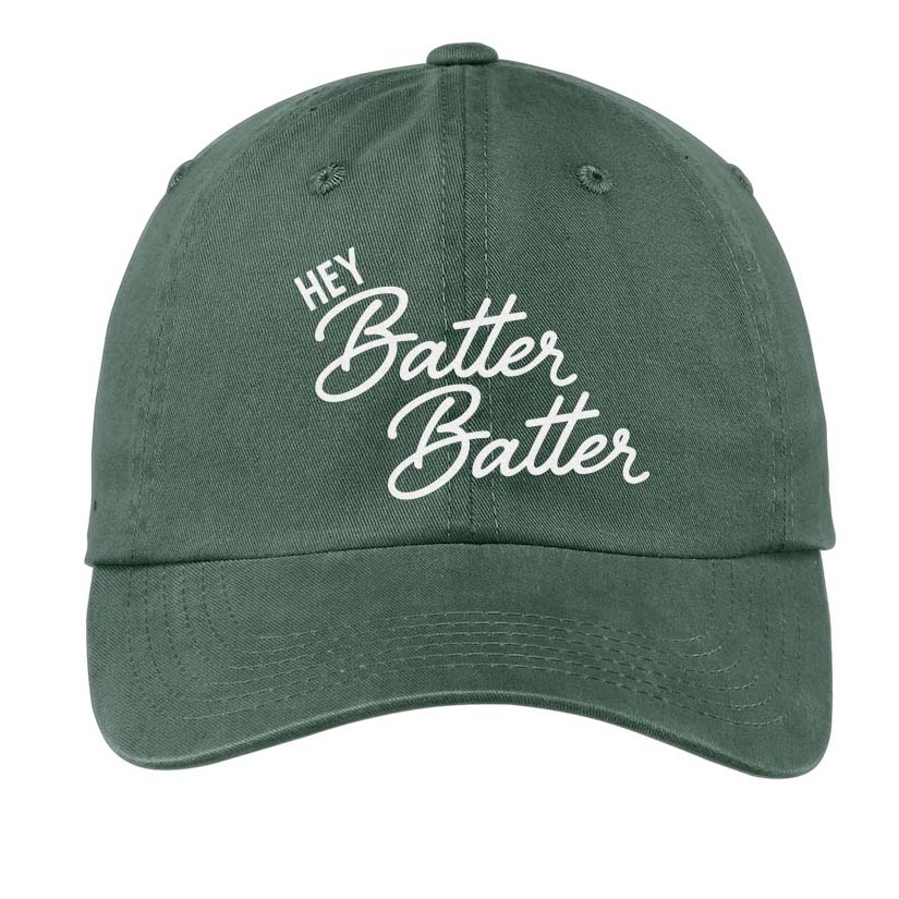 Hey Batter Batter Baseball Cap