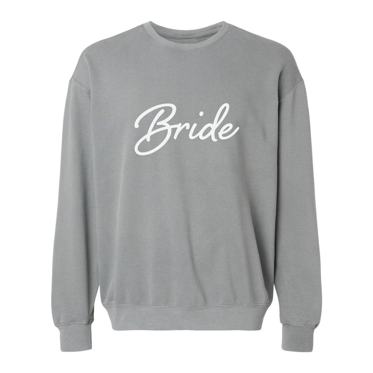 Bride Cursive Washed Sweatshirt