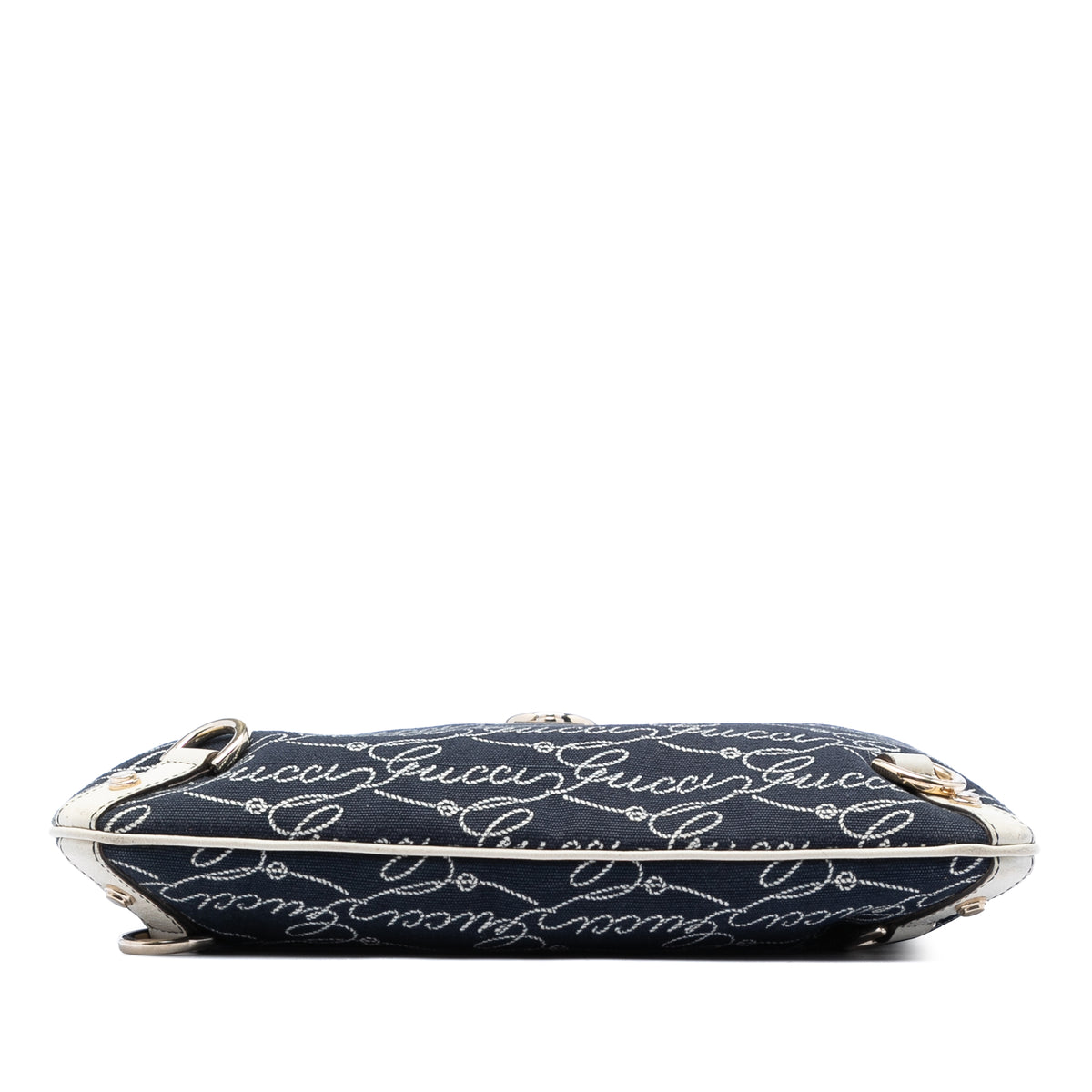 Crossbody Bag Abbey D-Ring Denim Blue (Pre-Owned)