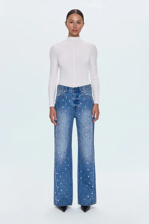 Pistola Hendrix High Rise Baggy Jean