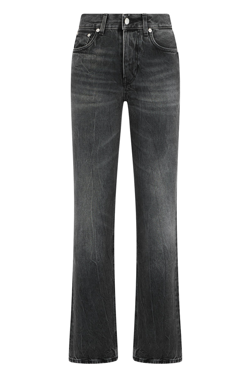 Straight Jeans Black