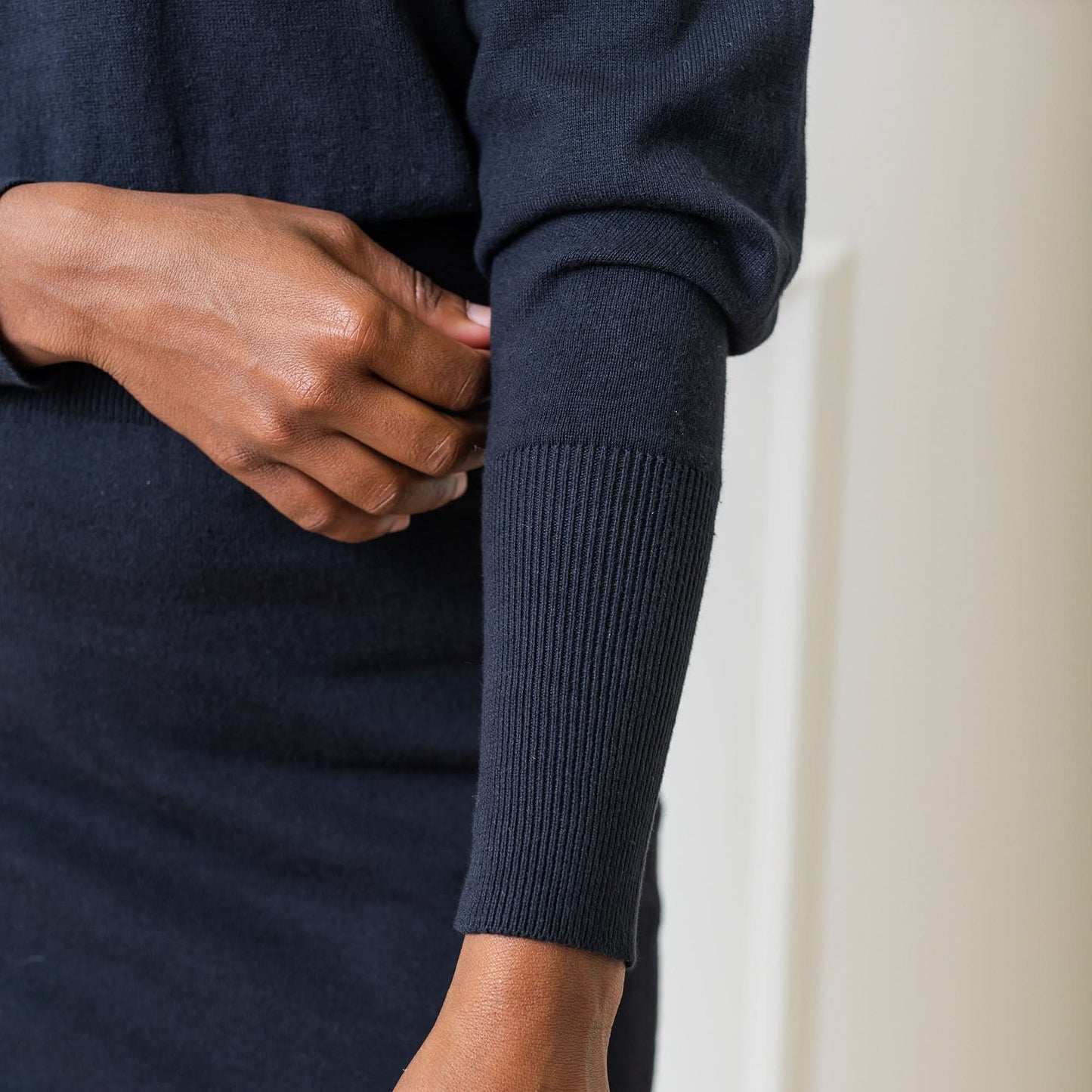 Dolman Sleeve Sweater Dress