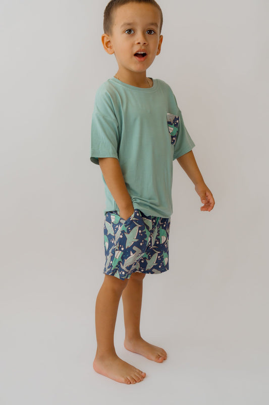 Sharks Boy's Casual Set