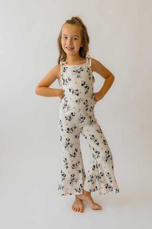 Steamboat Willie Girl's Bell Romper