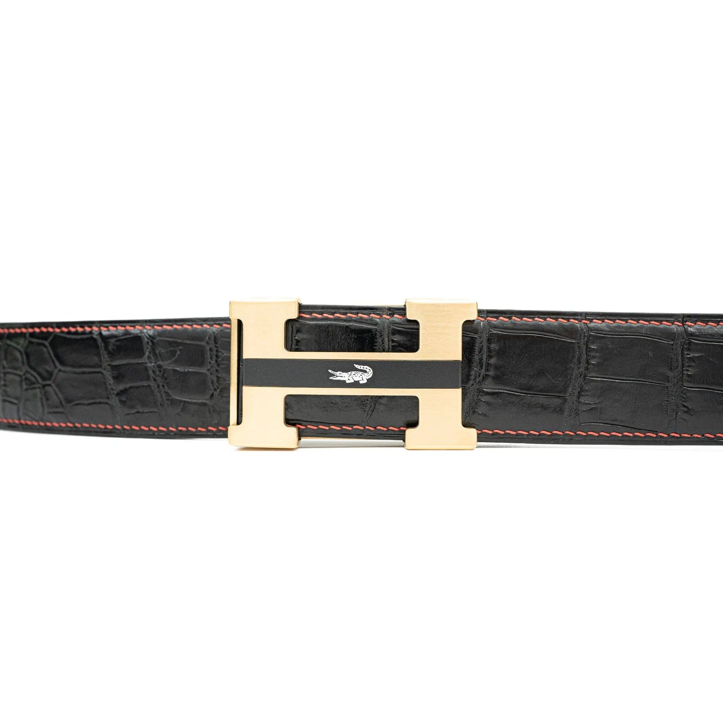 Handcrafted Alligator Leather Belts DVG116