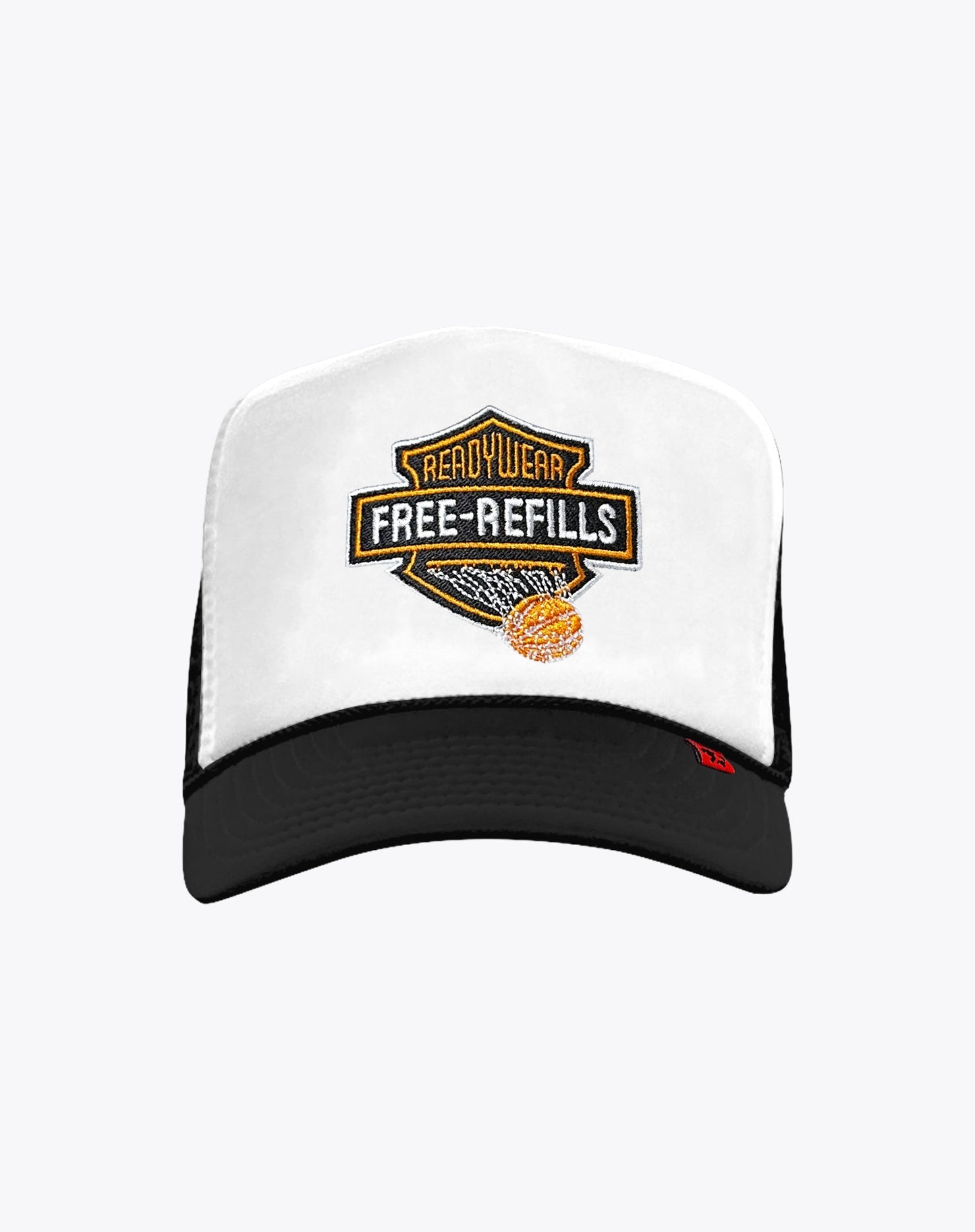 Harley Trucker Hat - White