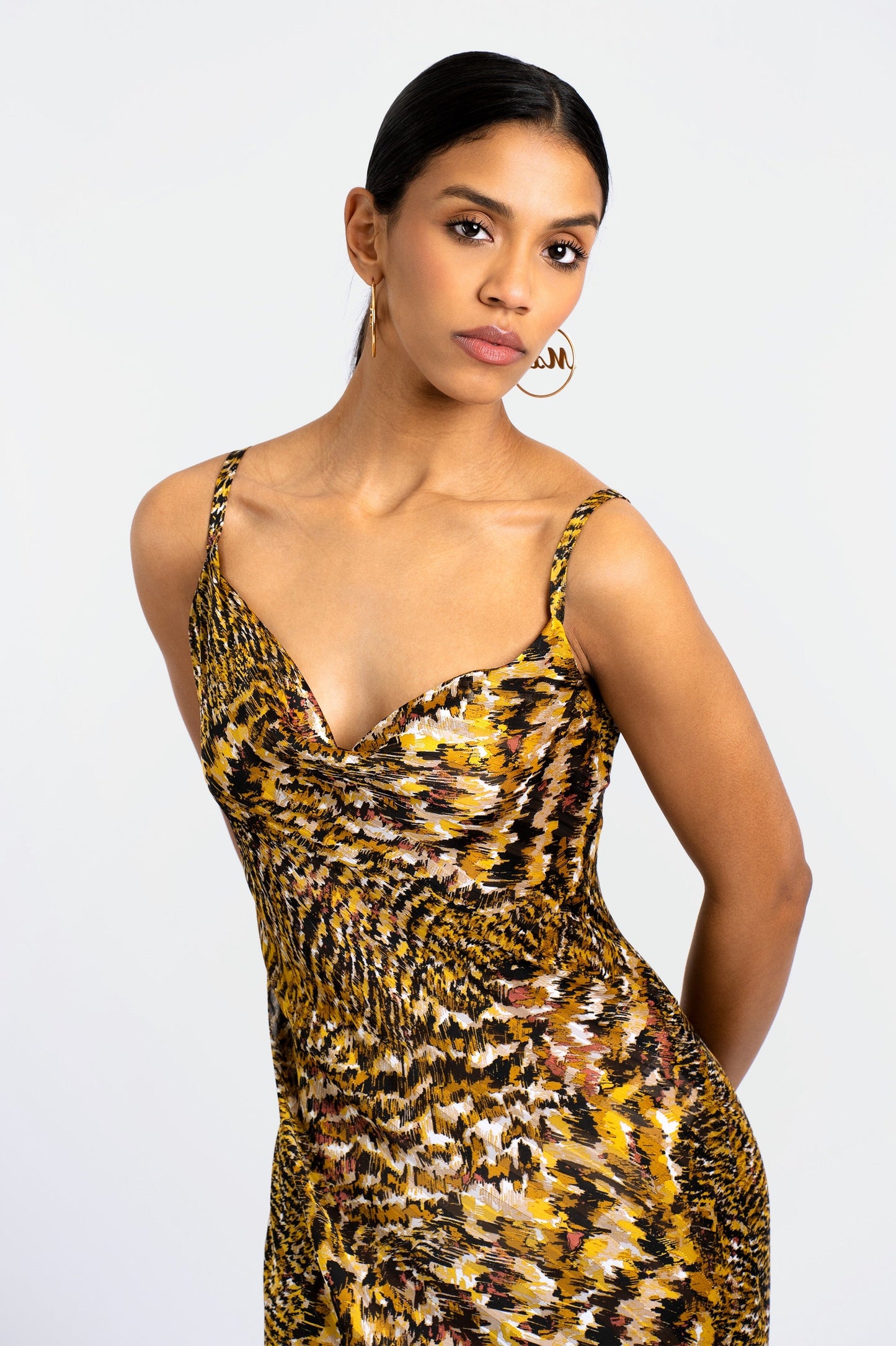 Hazel Satin Slip Dress