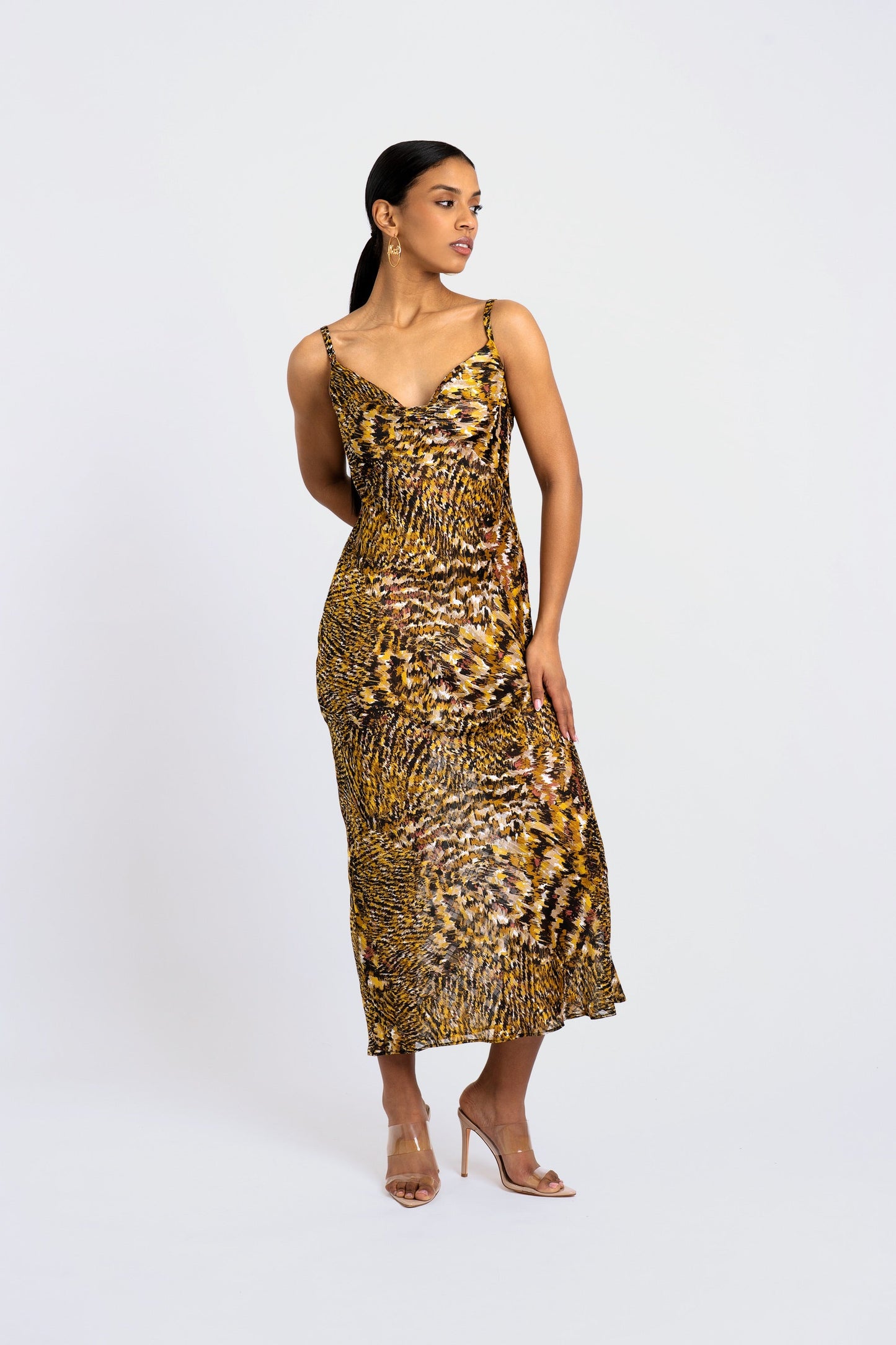 Hazel Satin Slip Dress