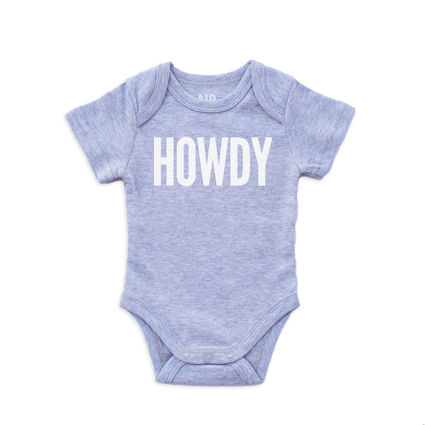 HOWDY Bold Onesie