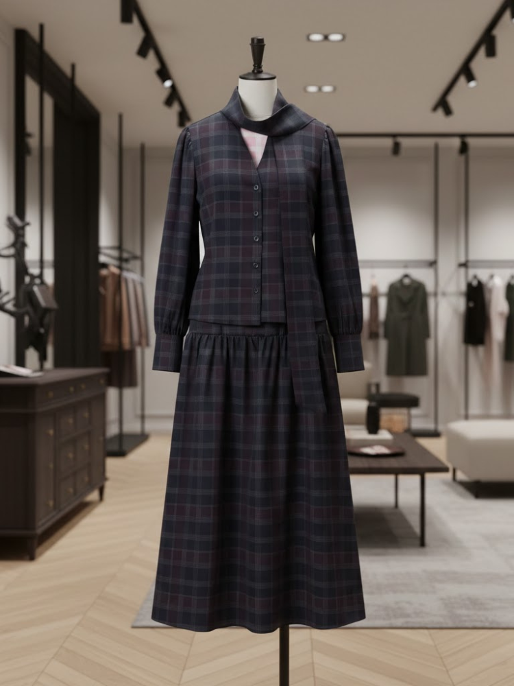 Highland Plaid Set • CHELSEA New Collection BYMANYC ® New York