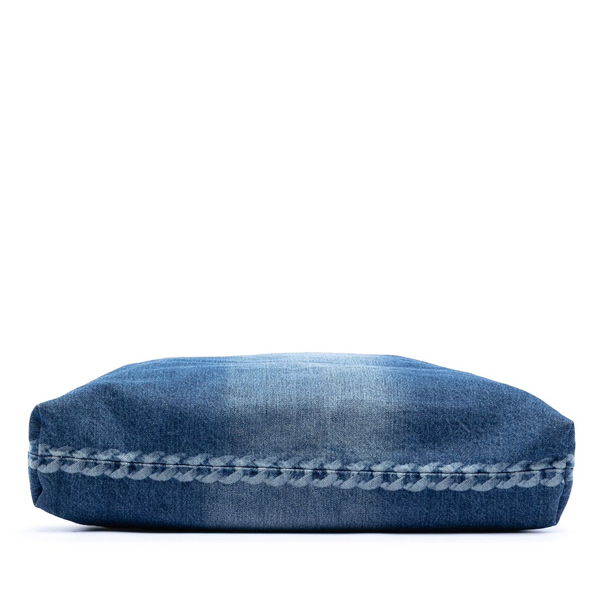 Printed Denim Tote Bag (Pre-Owned)