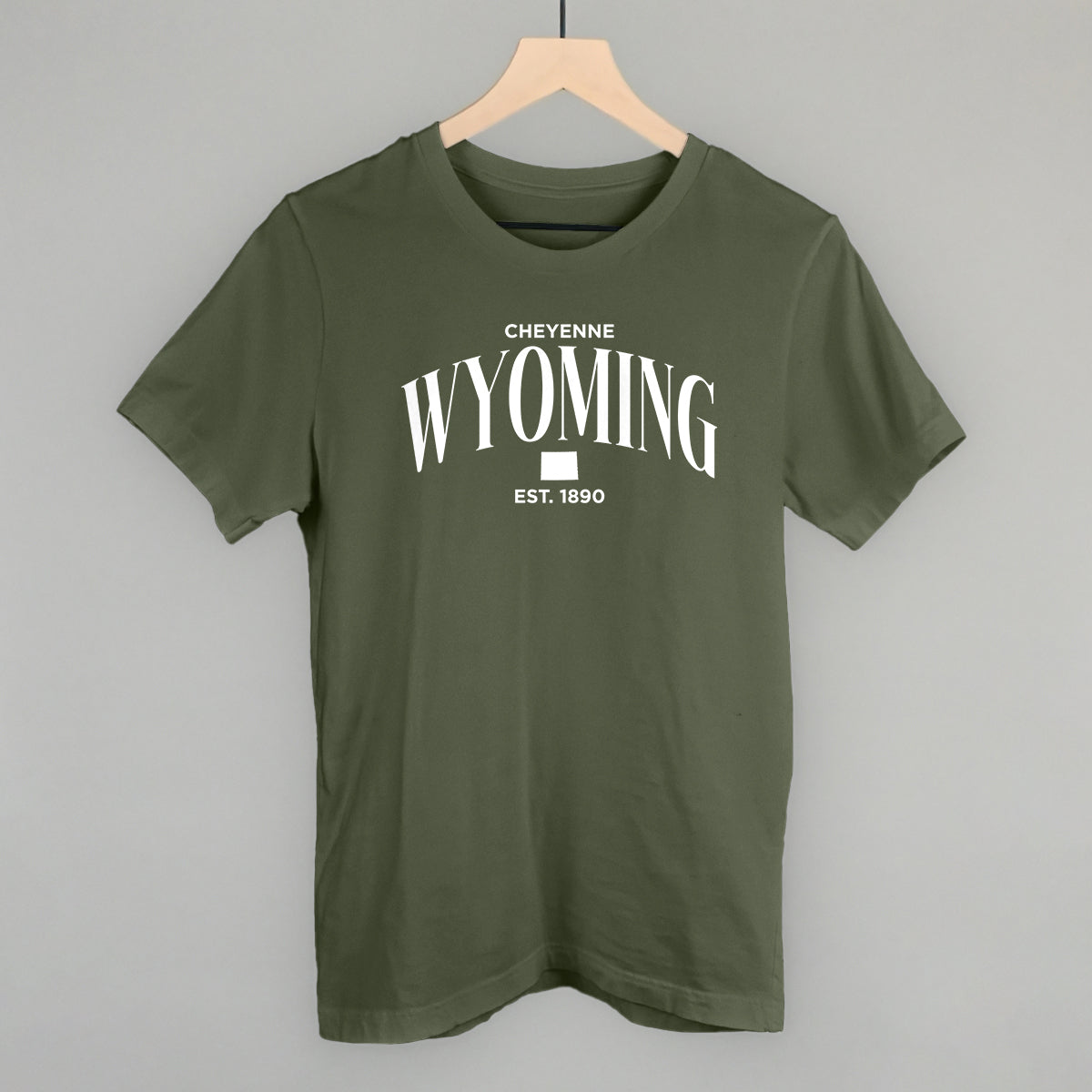 Wyoming Est. 1890 (White)