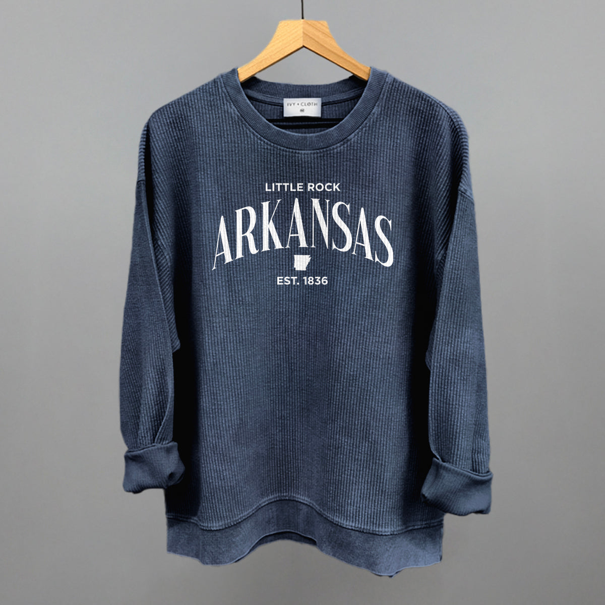 Arkansas Est. 1836 (White)