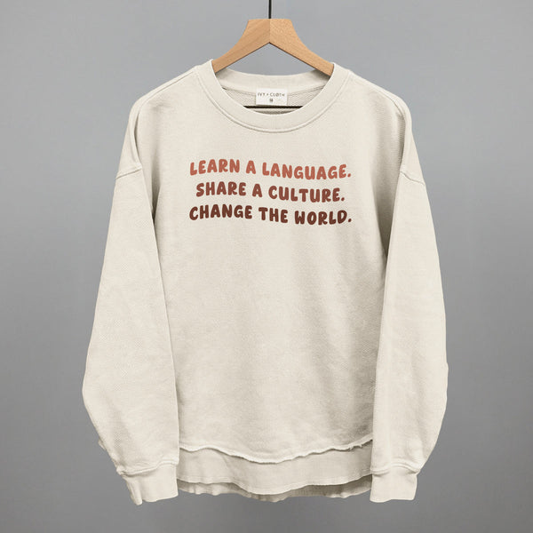 Learn A Language, Share A Culture, Change The World