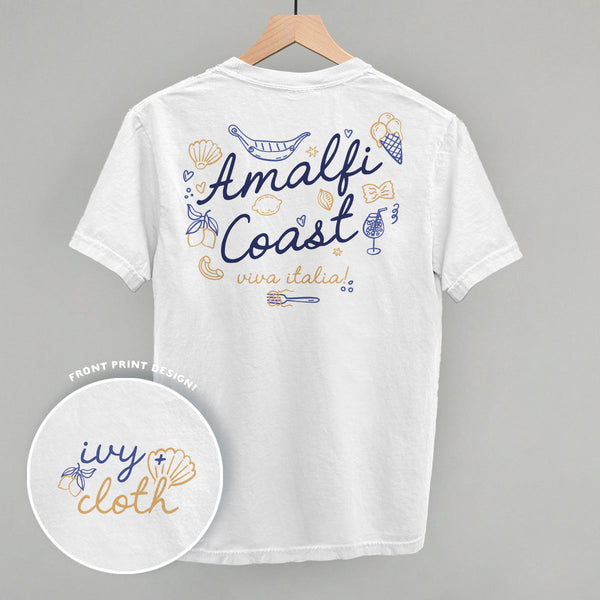 Amalfi Coast Doodles (Back Print)