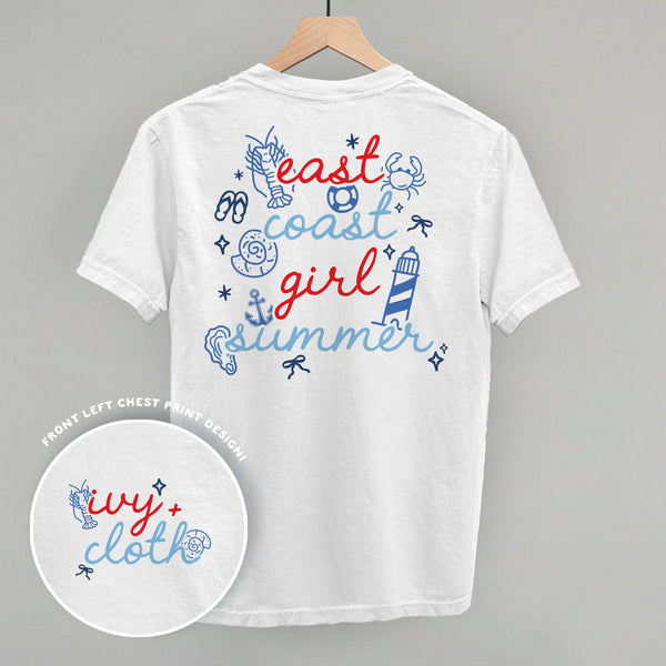 East Coast Girl Summer Doodles (Back Print)