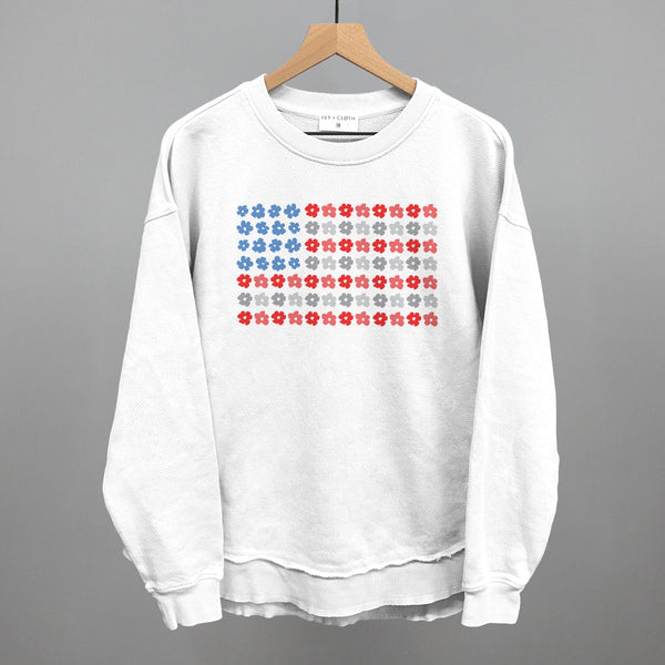 Flower American Flag