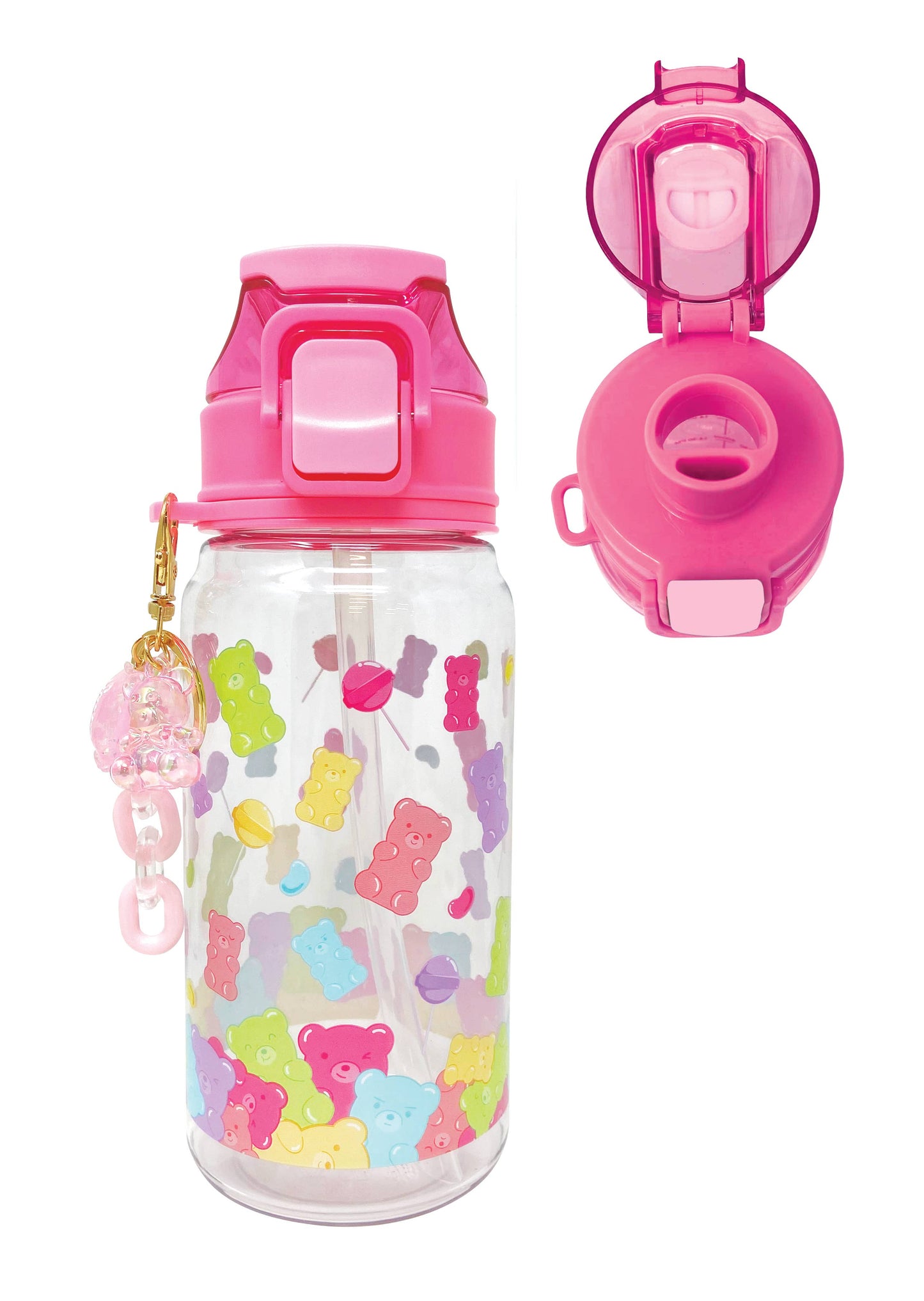 Hot Focus - 2 in 1 Spout Water Bottle