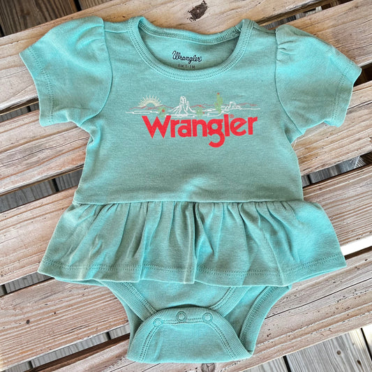 Teal Logo Onesie | Wrangler Infant