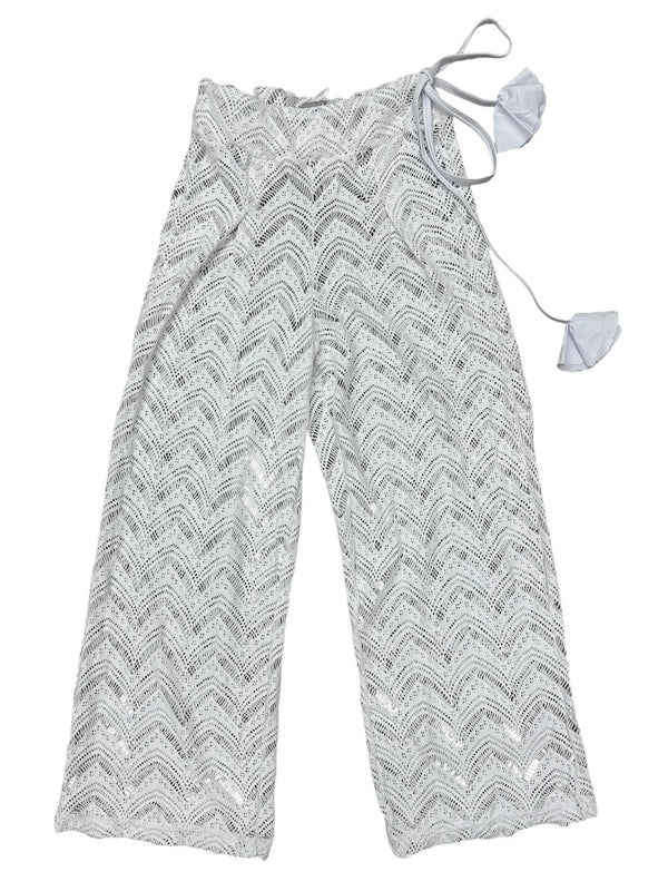 Planet Sea - White Mesh Pants