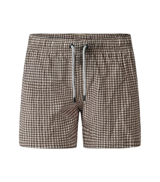 Marino - Boys Swim Shorts, Houndstooth
