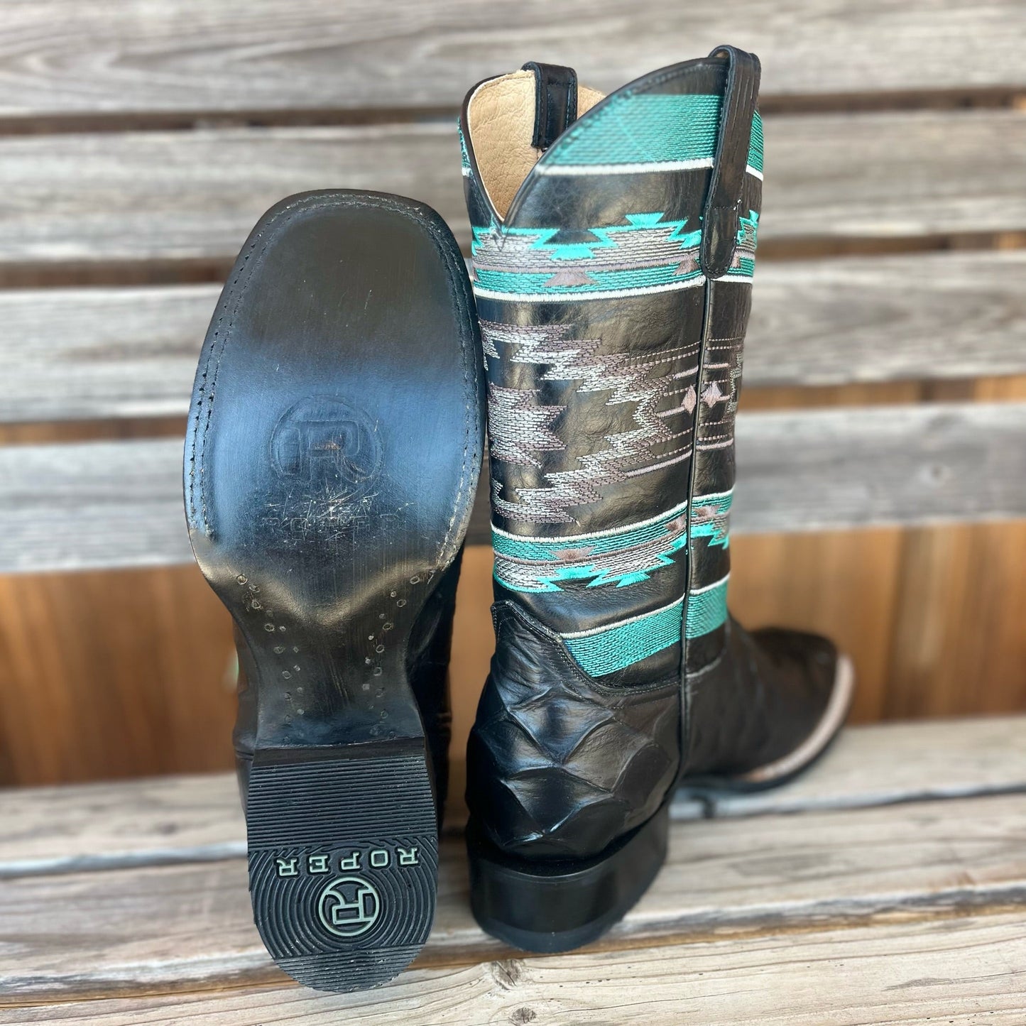 Black Pirarucu | Roper Womens