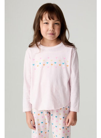 Chaser - Party Hearts Long Sleeve Shirt, Cotton Candy