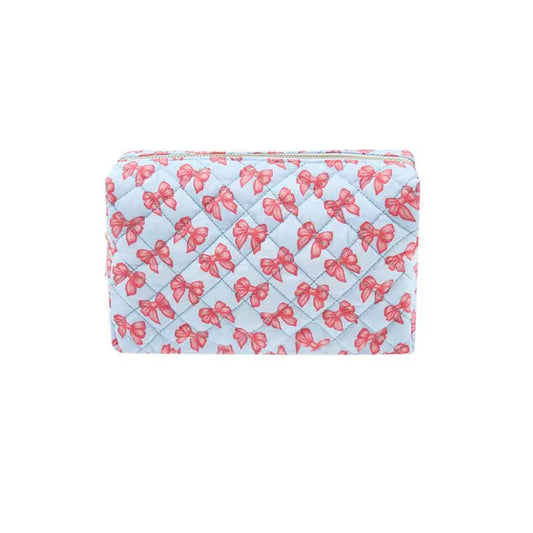 Mavi Bandz - Blue Bow Cosmetic Bag