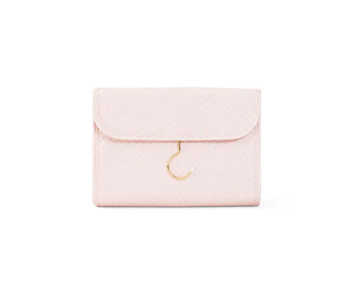 TRVL - Luxe Hanging Toiletry Case, Woven Shell