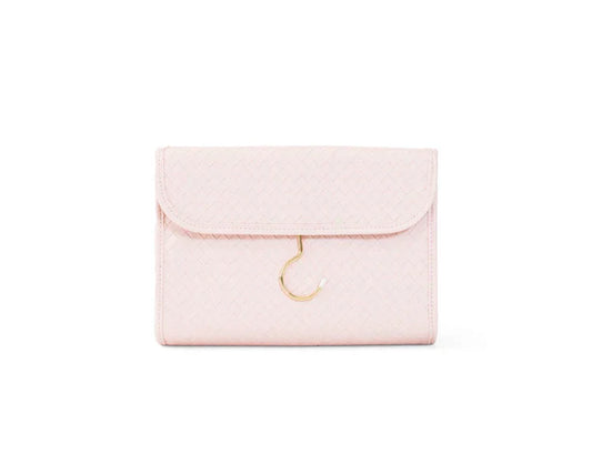 TRVL - Luxe Hanging Toiletry Case, Woven Shell