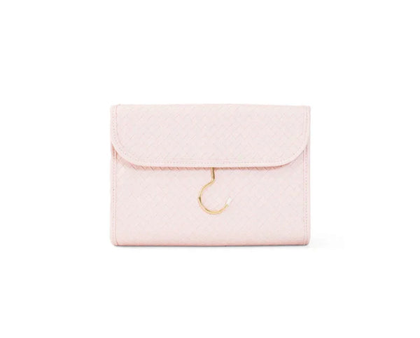 TRVL - Luxe Hanging Toiletry Case, Woven Shell